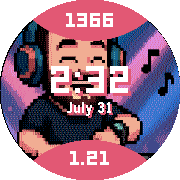 music time chalk gif